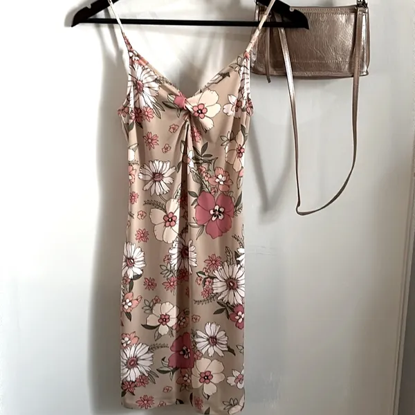 Ambiance Women’s Summer Spring Floral Sleeveless Stretch Slip Sundress - Image 3