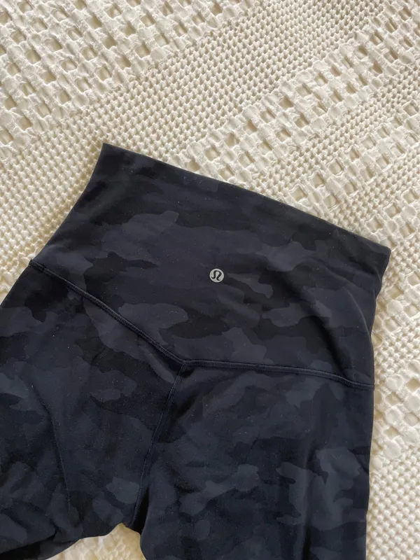 Lululemon Align Shorts Biker 6" Camo - Image 2