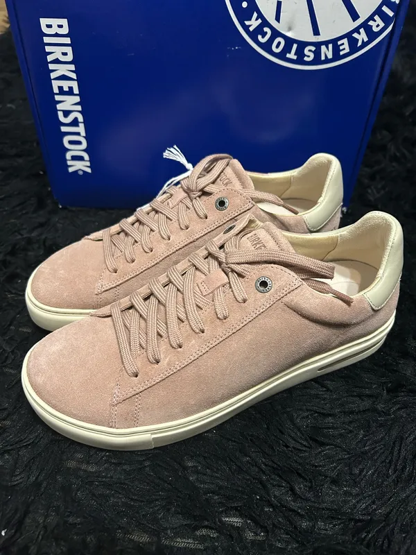 BIRKENSTOCK bend low pink leather lace up shoes sneakers women’s eur 40 new - Image 7