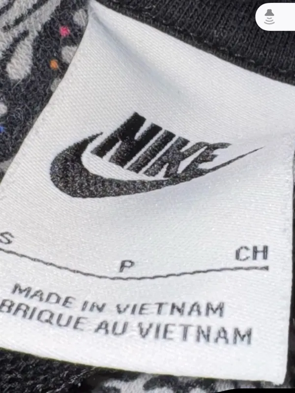 Nike black white hoodie sweatshirt hooded sweater - Image 3
