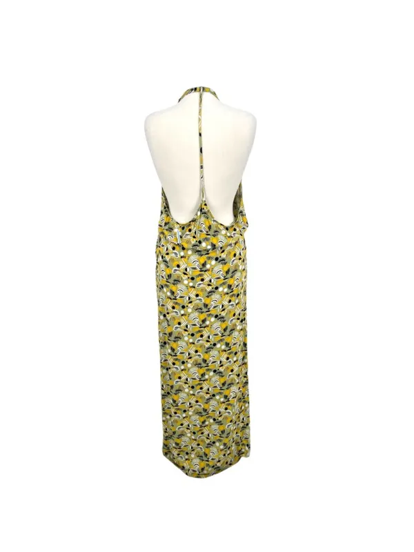 Free People Daria Floral Halter Holiday Maxi Dress Size Large NWOT Resortwear - Image 7