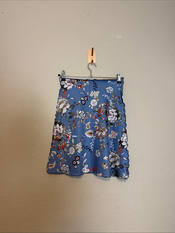Haystacks Lake Geneva Reversible Kate Mini Skirt‎ Size XS - Image 3