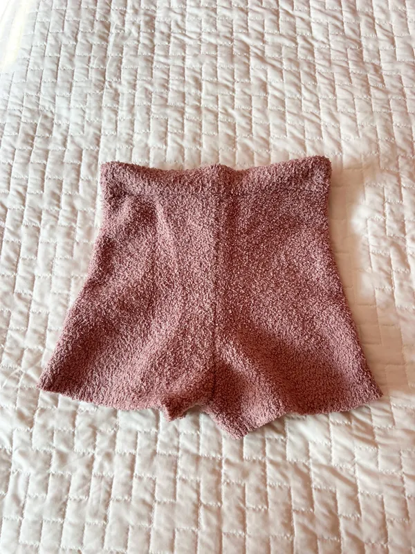 Garage Fuzzy Pink Shorts Size XS - Image 2