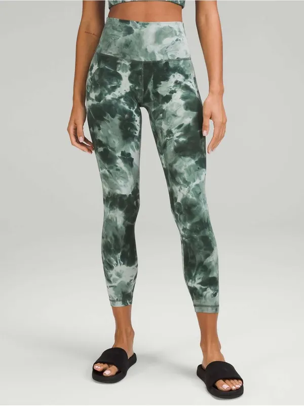 Lululemon Align High-Rise Pant 25" Diamond Dye Starlight Smoked Spruce Size 10 - Image 6