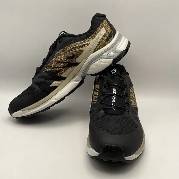 Salomon‎ XT Wings 2 Shoes Unisex Black Sneakers Women's 9 Men's 8 Hiking Trail - Image 5