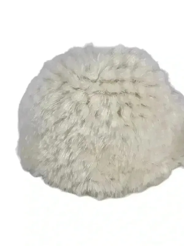 Vintage Hat Hansen Faux Fur White Winter Made In The Usa Adjustable Cap - Image 16