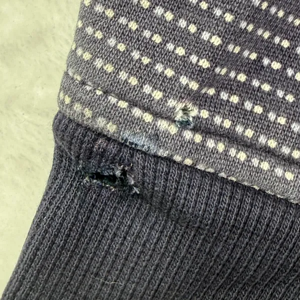 Lululemon Scuba Hoodie Full Zip Jacket Black White Micro Dot Print Size 4 - Image 5