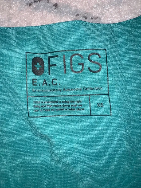 Figs E.A.C Fion Marine Lekei Scrub Top Size XS - Image 4