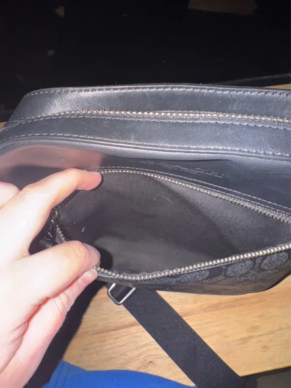 Coach Houston Leather Flight Bag Signature - Image 2