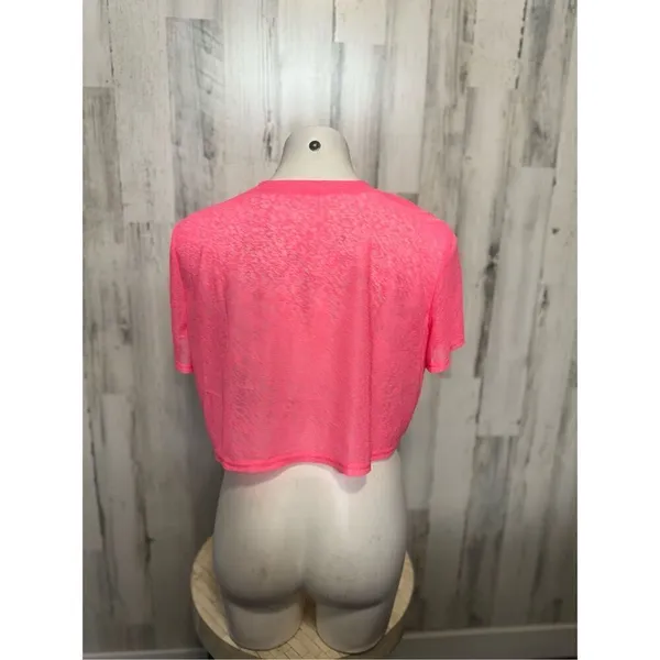 Pink blouse crop top Pink Size L - Image 3