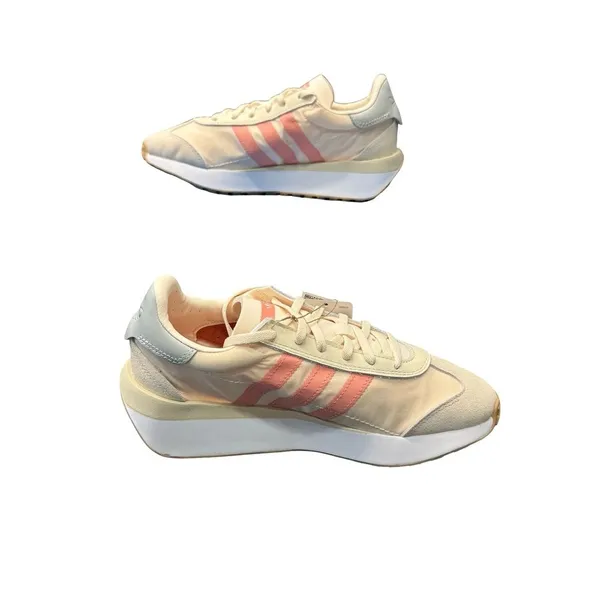 Adidas Country XLG J Sneakers Men's 7 Beige Coral BNIB Retro Lifestyle - Image 3