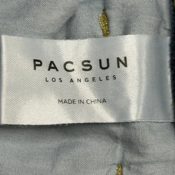PacSun Eco Two-Tone '90s Boyfriend Jeans Size 25 Straight Cropped Leg Streetwear - Image 2
