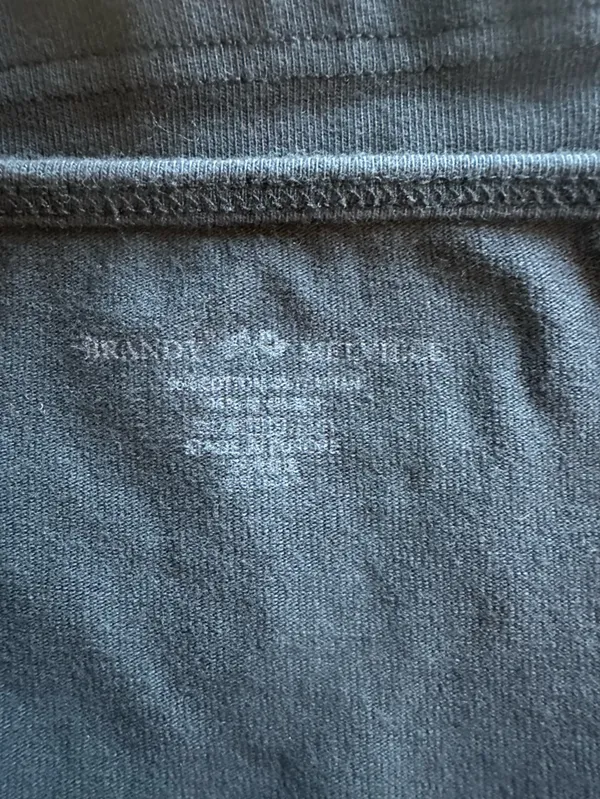 Brandy Melville Spaghetti Strap Ruched Front Crop Tank Top - Image 3