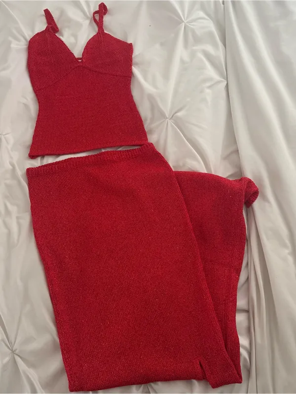 Asta Resort Carolina Set! Red Size XS - Image 2