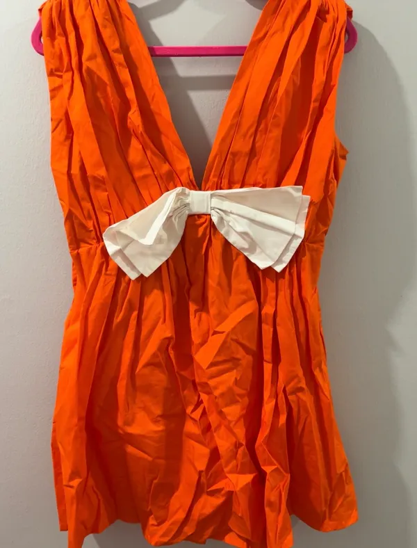 Coco Lily’s Orange Dress - Image 2