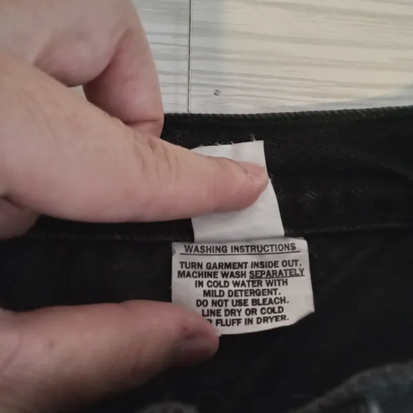 vintage women's jeans rodeo cowgirl black size 28 (13-14) - Image 6