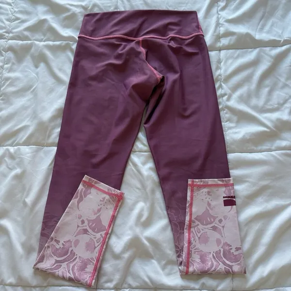 Womens‎ Size Medium Bluewater Gear Pink Leggings Activewear Workout Yoga - Image 8