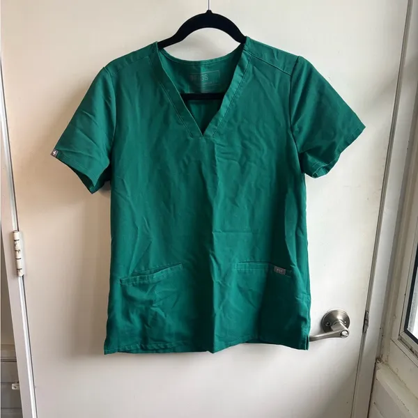 Figs‎ Casma Three Pocket Scrub Top small nurse workwear hospital - Image 2