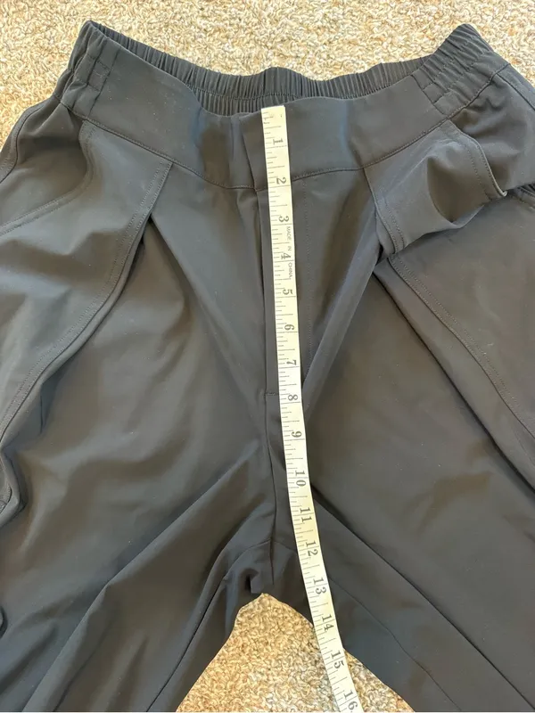 Athleta Cargo Wide Leg Pant Womens Size 4 High Rise Black 54023 Flowy Casual - Image 6