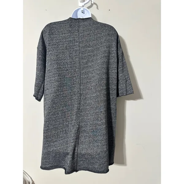 ZARA‎ Trafaluc Oversized Boxy Graphic Sweatshirt Dress Tunic Future Size S - Image 5