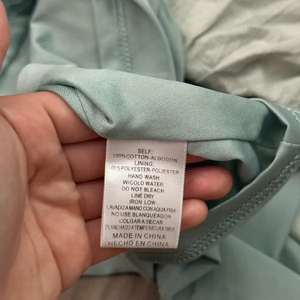 Princess Polly Luca + Grae Sage green square neck babydoll dress with pockets - Image 7