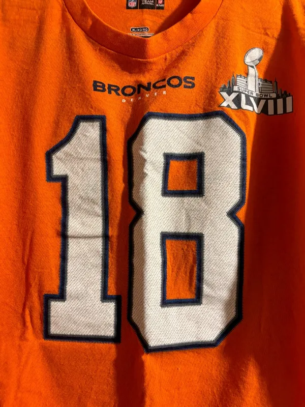 NFL Team Apparel Broncos XL T-Shirt - Image 2