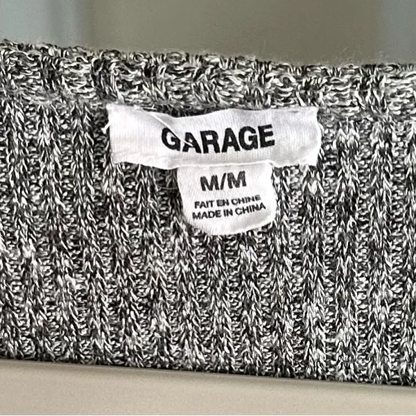 Garage Short Sleeve Crop Top - Image 4