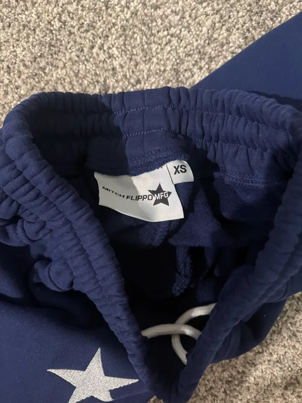 Sweat Shorts MitchFlippio Blue Size XS - Image 3