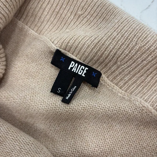 Paige Sweater Womens Size Small Izabella Off the Shoulder Soft Wool Blend - Image 6