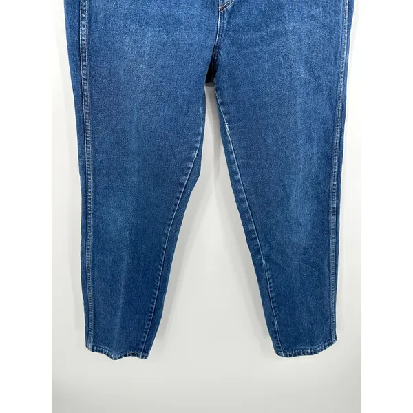 Wrangler Vintage Jeans Womens 16 Blue No Fault Denim Straight Leg Horse‎ Pocket - Image 3