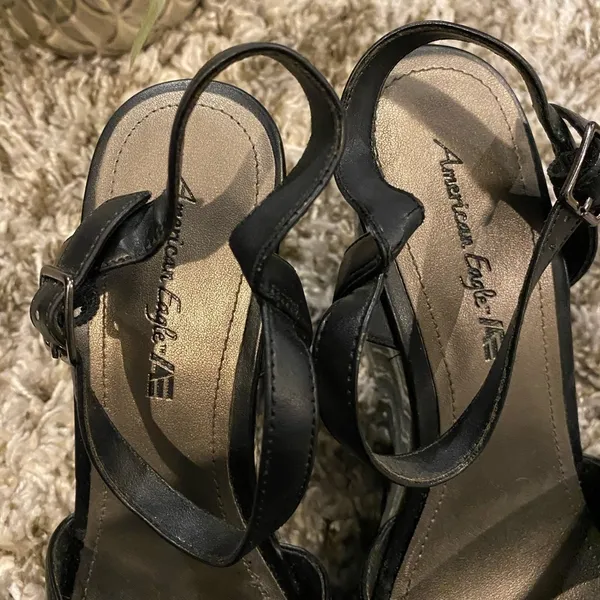 American Eagle Wedge Sandals - Image 2