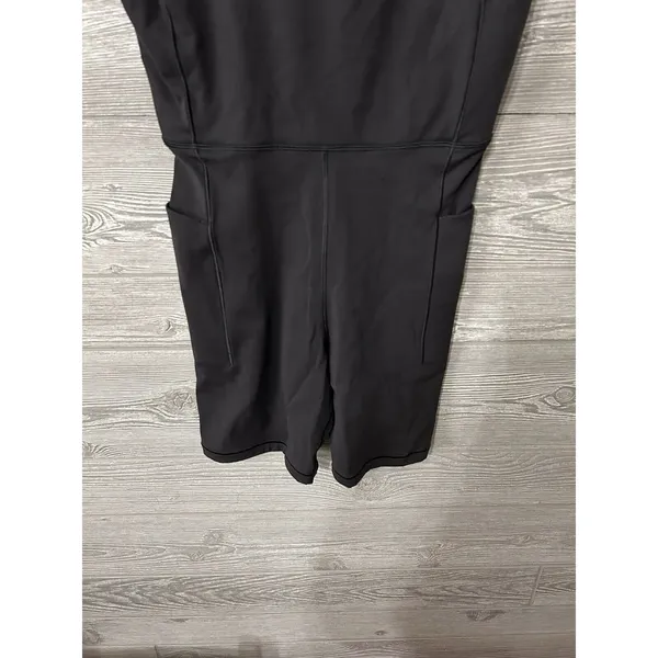Calia Inspire Short‎ Bodysuit Pure Black Women's, Sz-M - Image 4