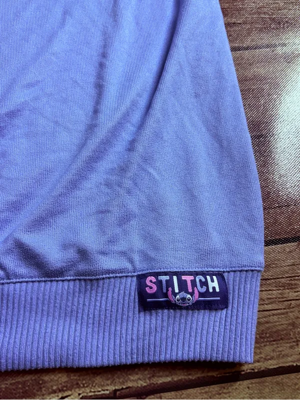 Disney Women’s Lavender Lilo & Stitch Graphic Sleep Lounger Size M - Image 6