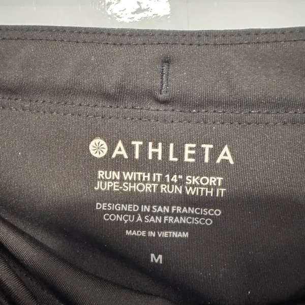Athleta Black Run With it‎ 14 in Skort - Image 2