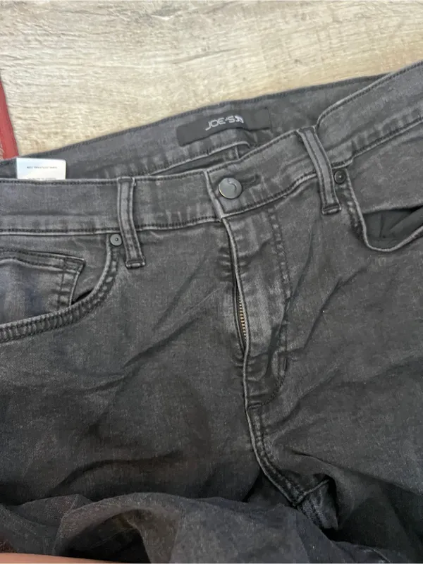 Joe's Jeans black denim jeans size 33 - Image 6