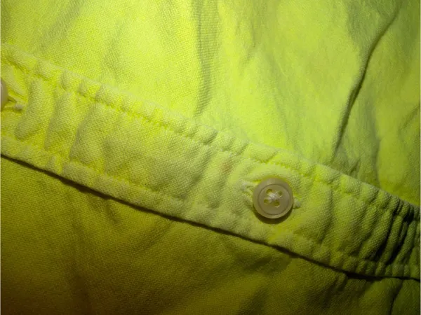 Vintage Ralph Lauren Sport Women's 4 Neon Lime Yellow Button Down Shirt - Image 5