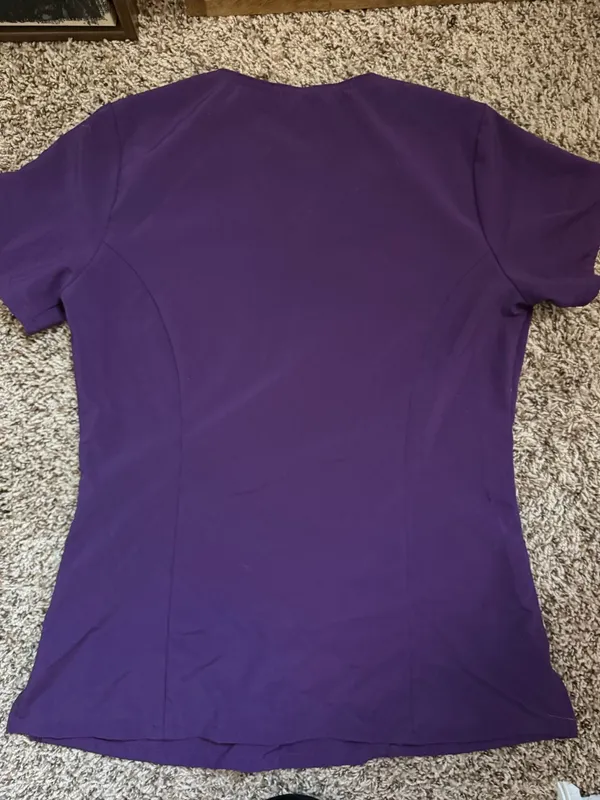 Dickies Scrub Top Purple - Image 2