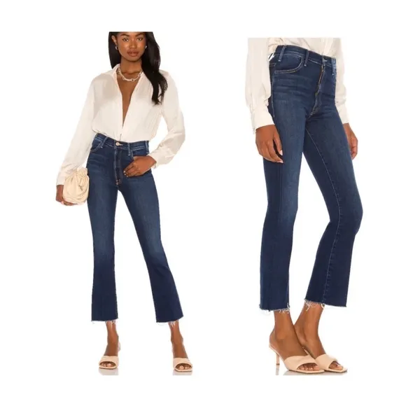 Mother The Hustler Ankle Fray Jeans - Image 3