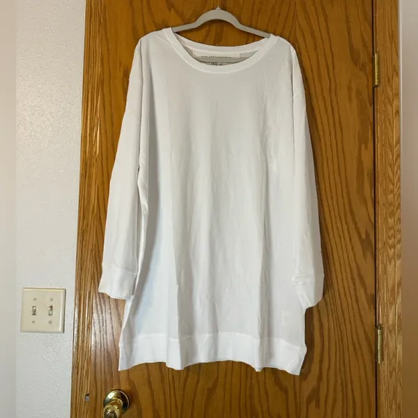 YesAnd Samata Long Sleeve Tee Shirt Dress - NWOT - Size XL - Image 2