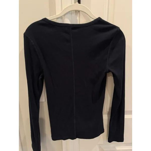 Quince NWOT XS Bundle SuperSoft Fleece Shorts & Organic Rib Long Sleeve Tee - Image 14