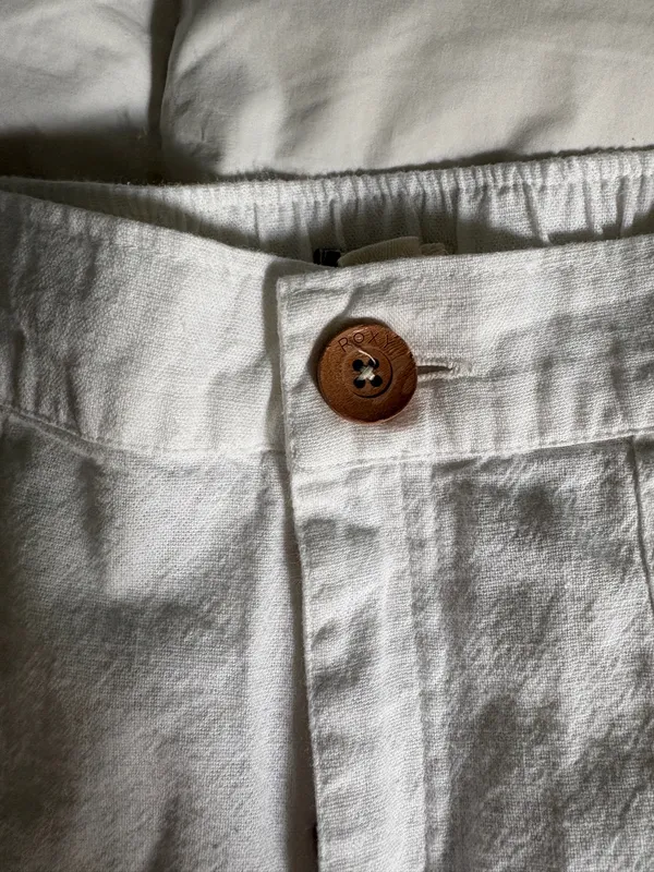 White linen pants Roxy - Image 2