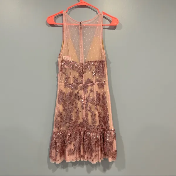 NBD x Revolve Pink Sequin Sweet Dreams Dress - Image 6