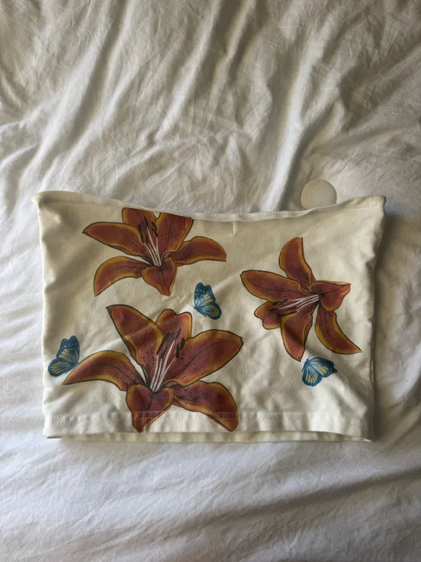 Edikted Tigerlily Tube Top - Image 5