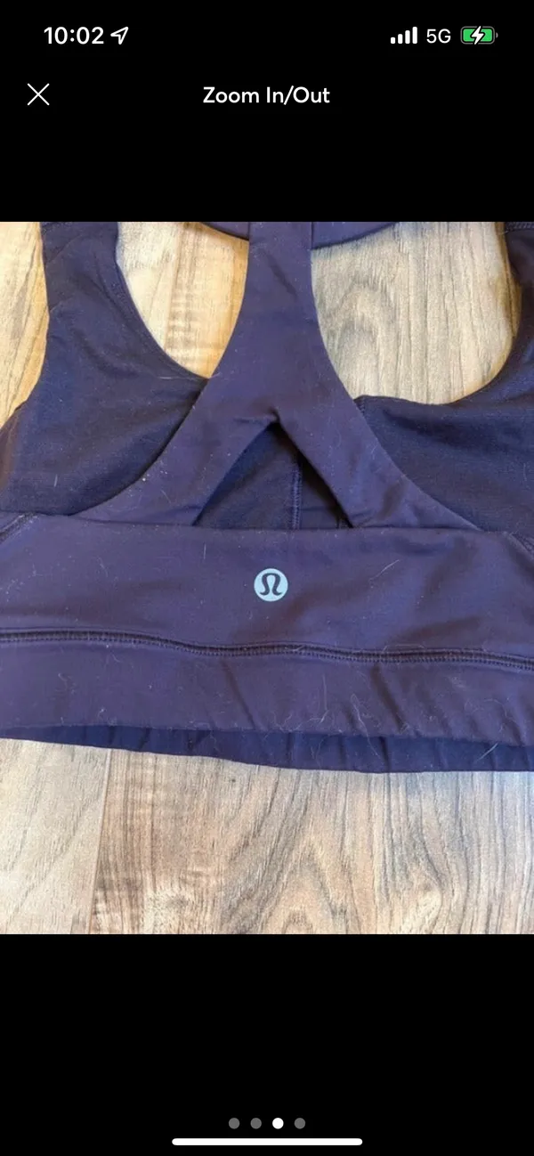 Lululemon Small Sports Bra - Image 4