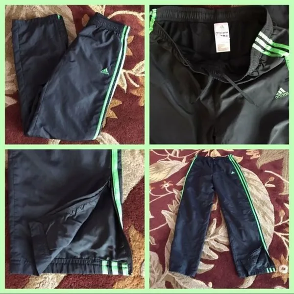 *30off3*‎ NWOT. Adidas joggers with zippers - Image 2