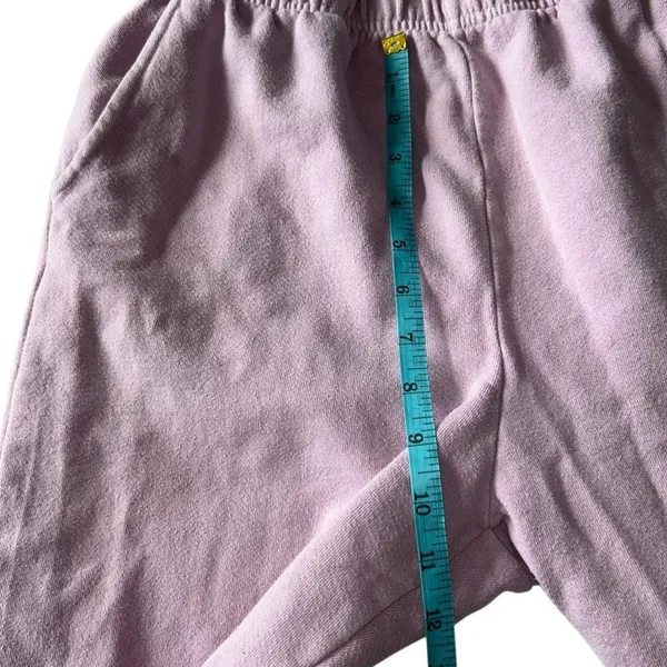 Y2K Sweatpants Billabong Smiley Daisy Dusty Pink Surf Skate Joggers Medium - Image 4