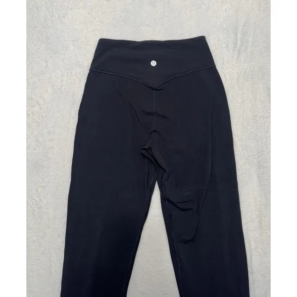 Lululemon Women's Align High Rise Jogger Black Nulu Size 4 - Image 5