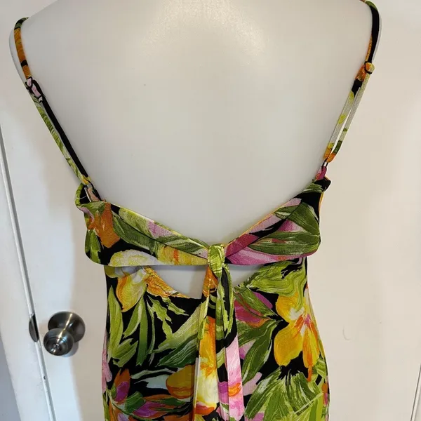 AUW Secret Charm Floral Tropical Print Maxi‎ Dress - Size XL - NEW With Tags. - Image 6