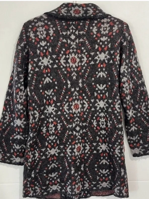Free People Knit Bohemian Cardigan Sweater Xs - Image 2
