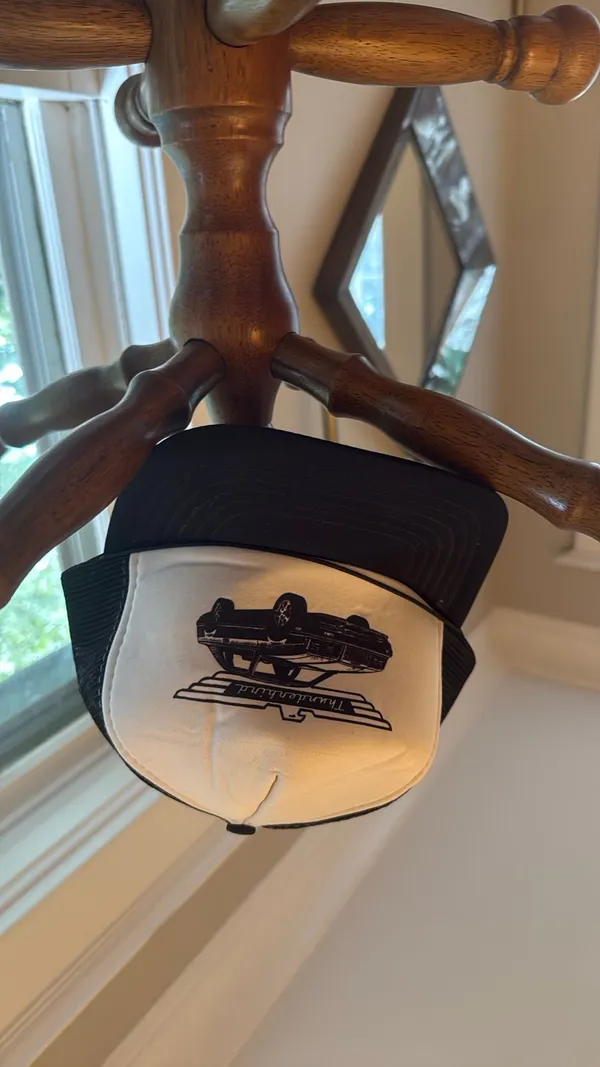 Trucker hat vintage White - Image 2